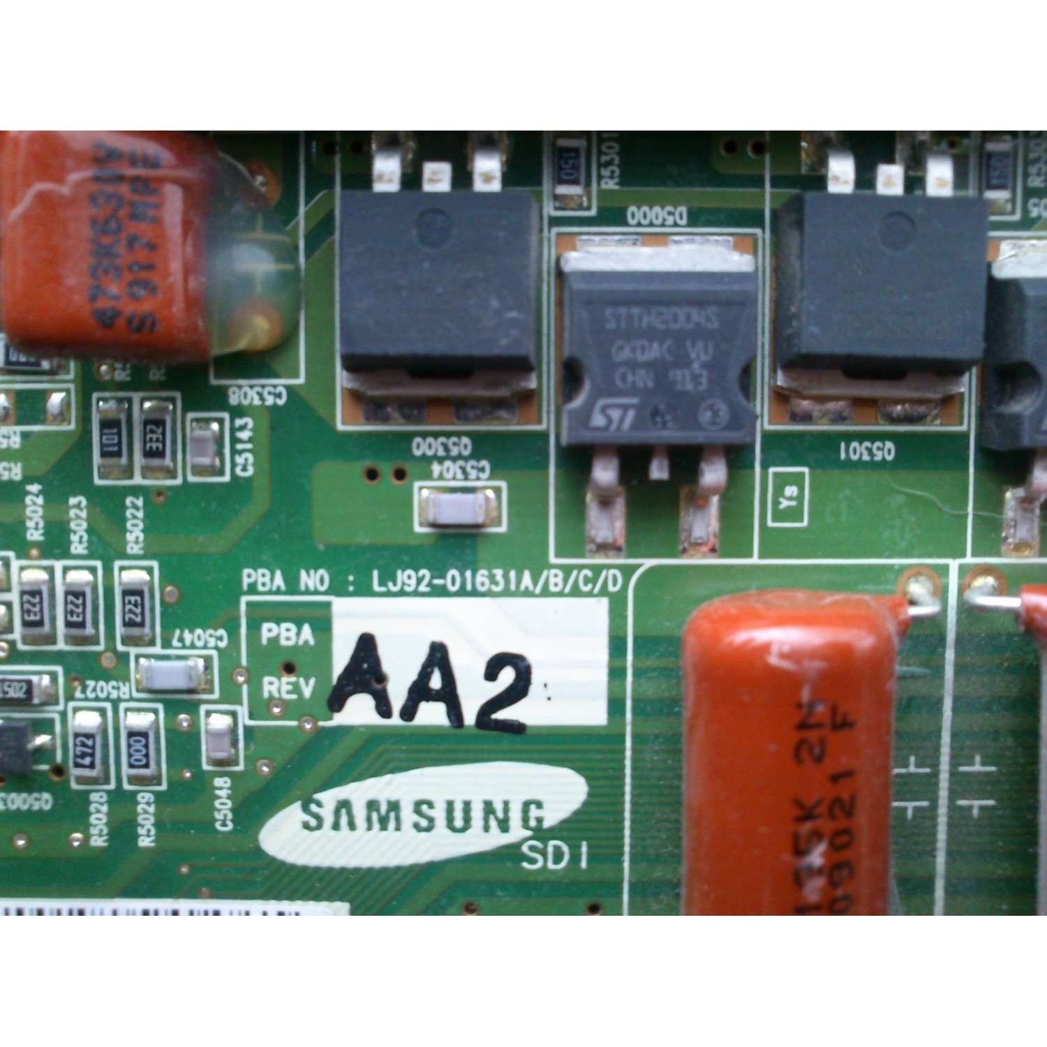 Y-SUS / SAMSUNG BN96-10511A / LJ92-01631A / 631A A2 / LJ41-06269A / PANEL S50FH-YB04 / MODELOS PN50B850Y1FXZA / PN50B860Y2FXZA / PN50B850Y1FXZA SJ03 - Imagen 3